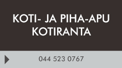 Koti- ja Piha-apu Kotiranta logo